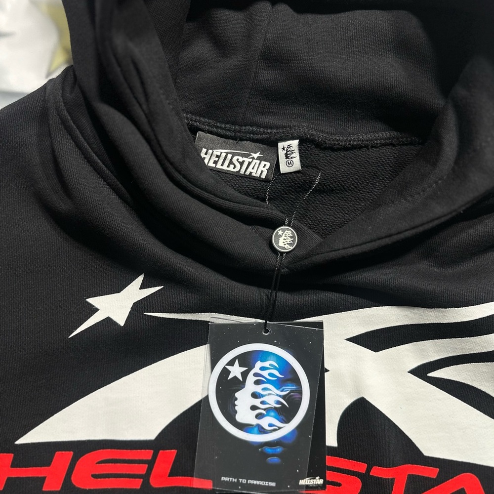 Hellstar Sports Hoodie ‘Black’ - Picture 7 of 7